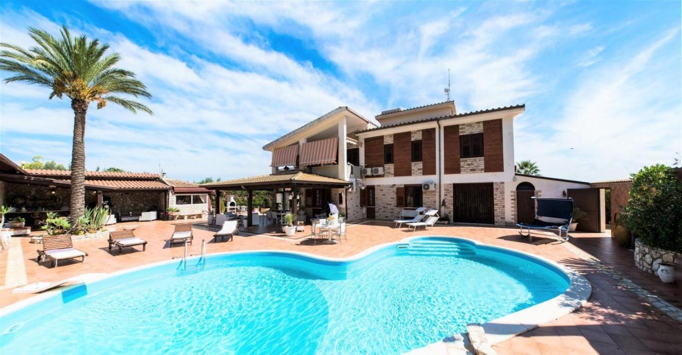 קאסטלמארה דל גולפו Villa Aversa מראה חיצוני תמונה